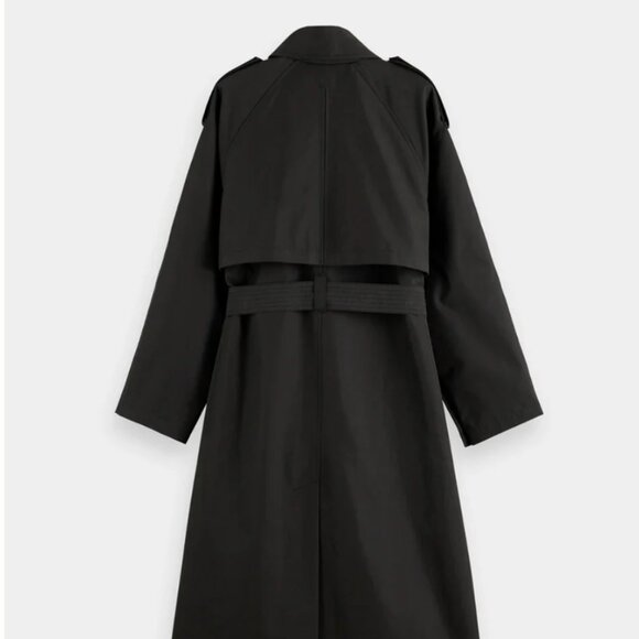 Scotch & Soda Oversized Trench Coat - Picture 8 of 10